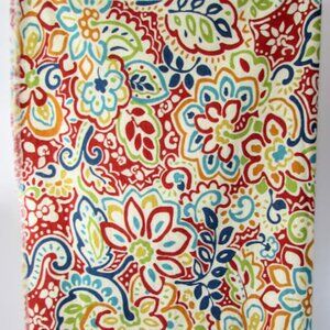 Richloom Cotton Fabric Colorful Floral Print 2015 OOP 29" x 44"